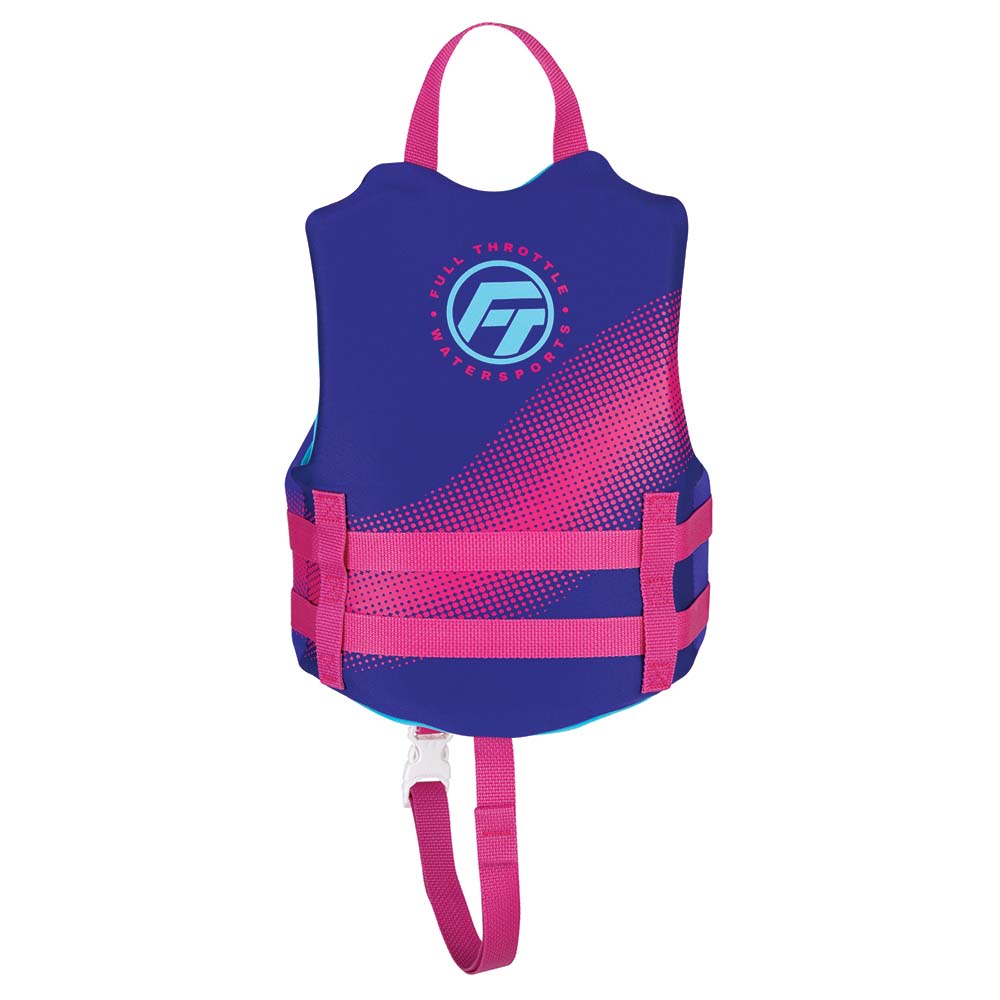 Full Throttle Child Rapid-Dry Life Jacket - Purple - Part Number 142100-600-001-22
