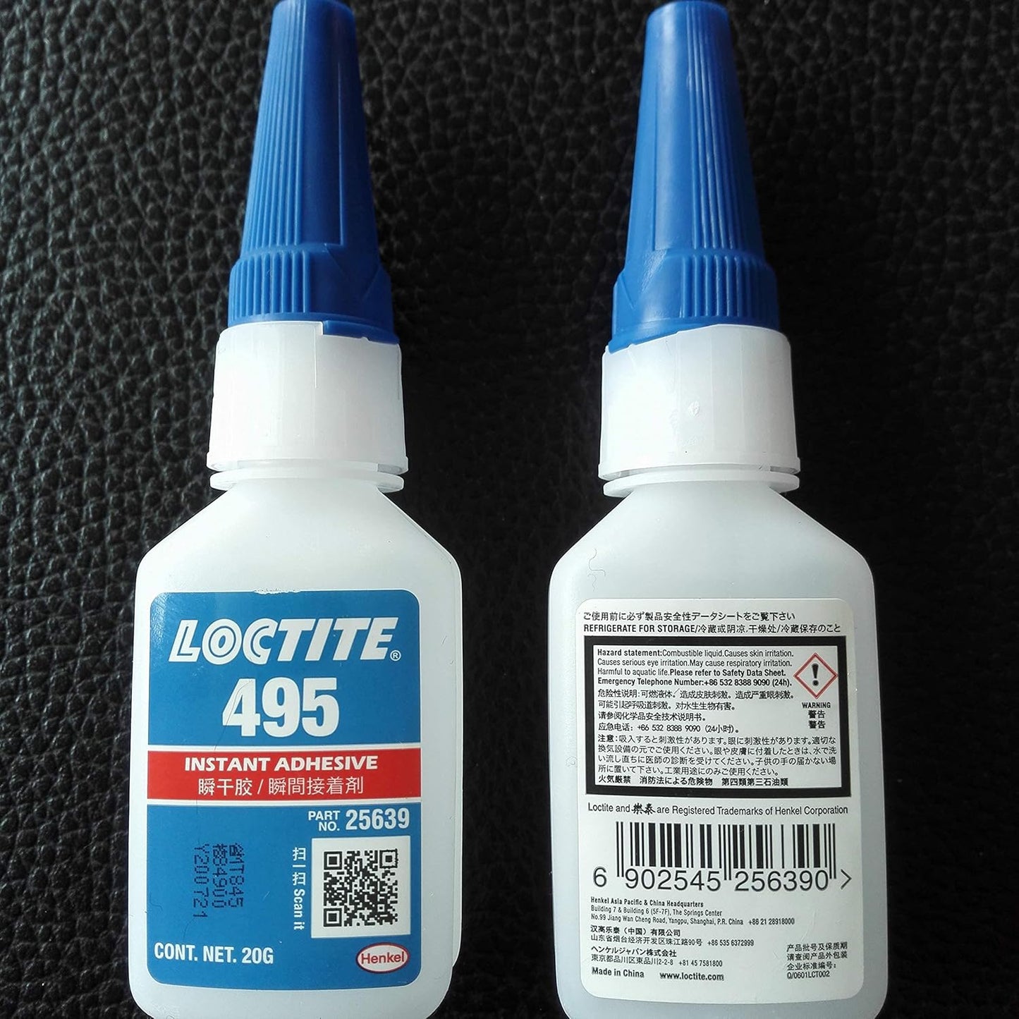 Loctite 495 Super Bonder Instant Adhesive – 1 oz Bottle – Clear Fast-Drying Bond for Plastic, Metal, Rubber (Model 135467 / 442-49550)
