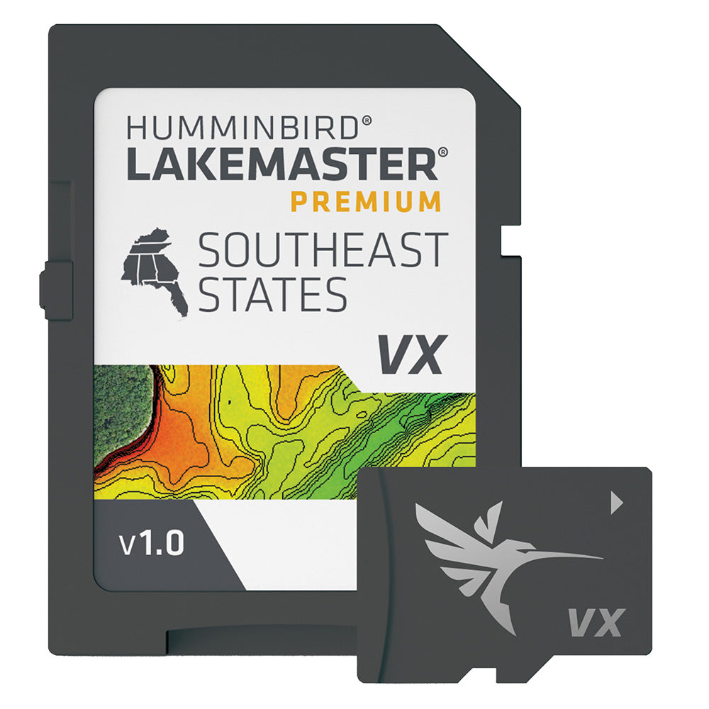 Humminbird LakeMaster VX Premium - Southeast (Part No. 602008-1)