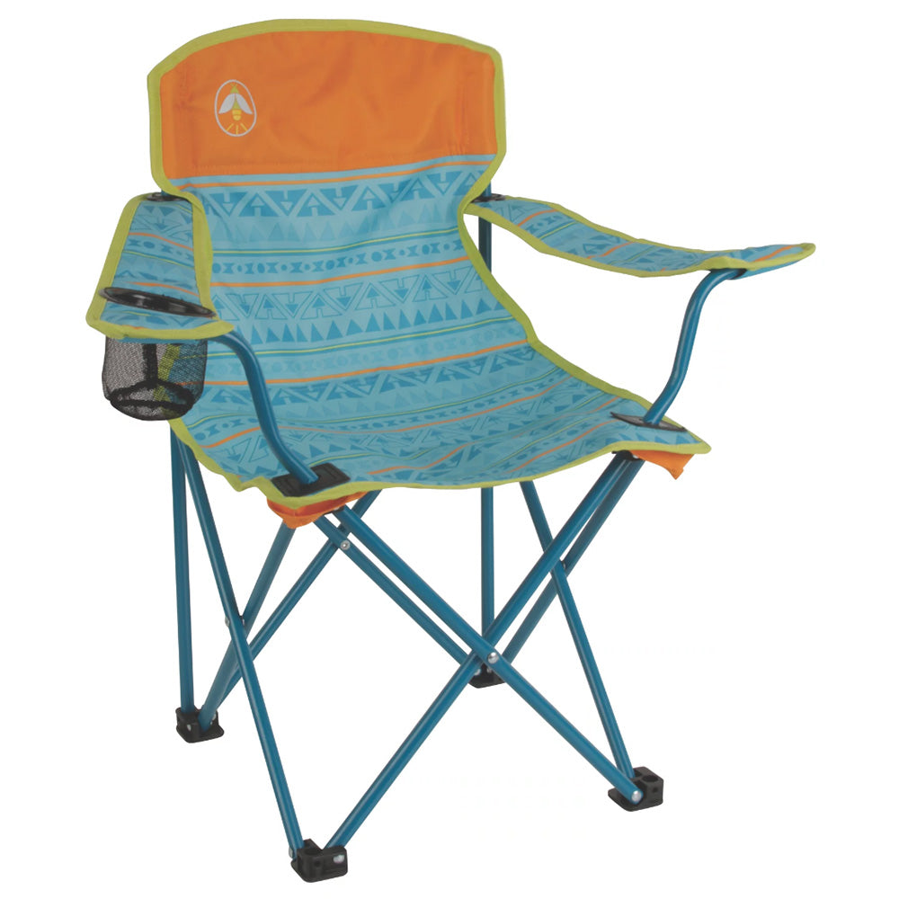 Coleman Kids Quad Chair - Teal (Part Number: 2000033703)