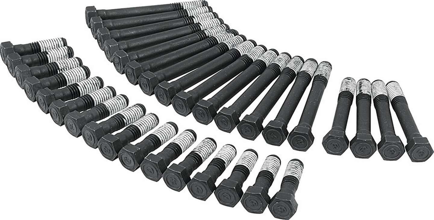 ALLSTAR PERFORMANCE Cylinder Head Bolt Kit ALL87000 for Small Block Chevy - 34 Piece Set