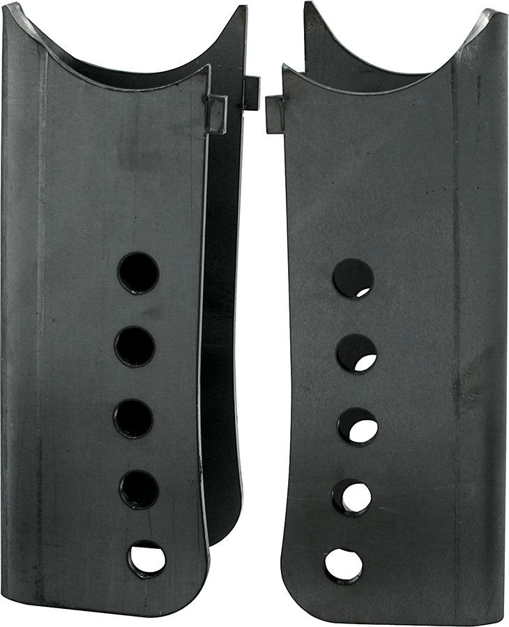 Allstar Performance ALL99284 Multi-Hole Lower Brackets - Weld-On Trailing Arm Bracket Pair