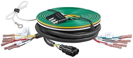 Curt Manufacturing Universal Splice-In Towed Vehicle RV Wiring Harness (Part #58979)