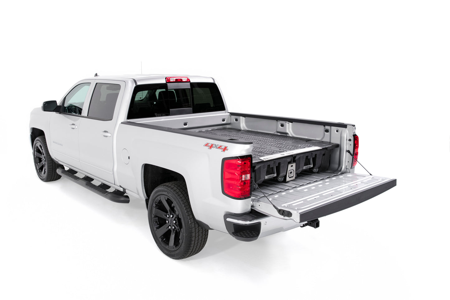 Decked LLC XG10 Bed Storage System for 2020 Chevrolet Silverado/Sierra 2500/3500 with 8 ft Wide Bed