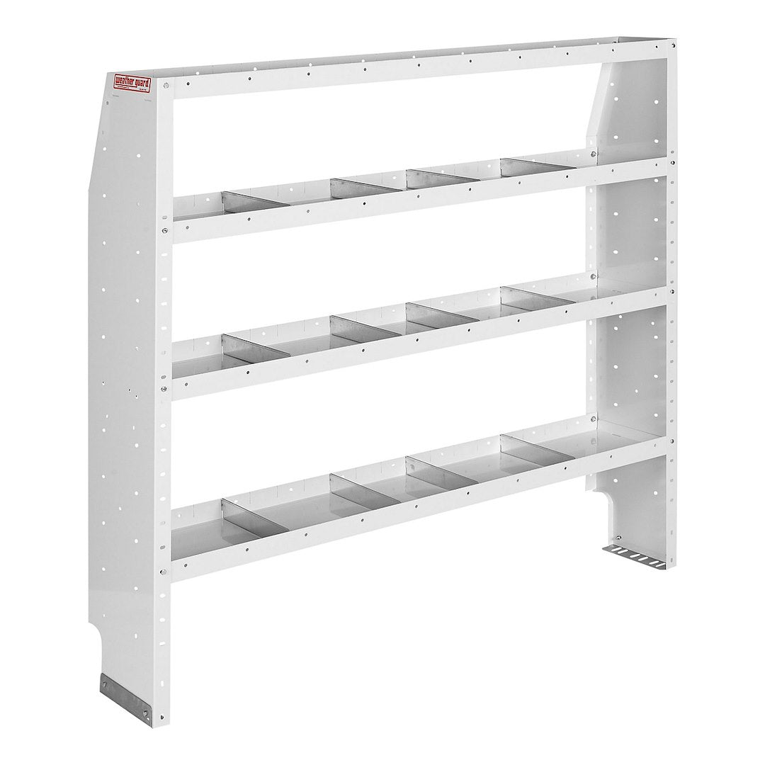 WeatherGuard 9376303 Adjustable 4-Shelf Unit - 60 Inches x 60 Inches x 13.5 Inches
