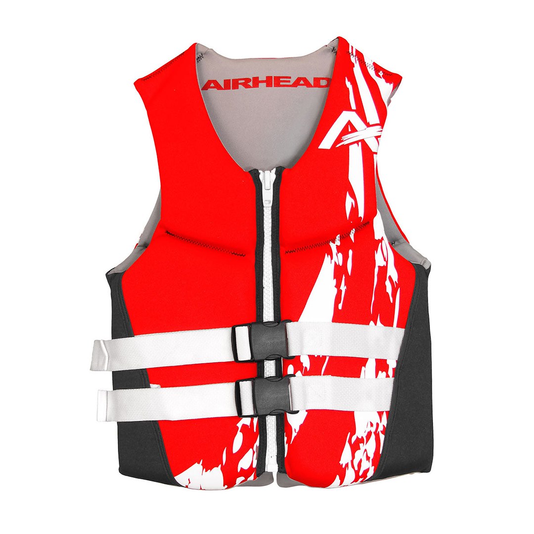 AIRHEAD KWIKDRY NEOLITE FLEX V Red XL - Ultimate Water Sports Life Vest