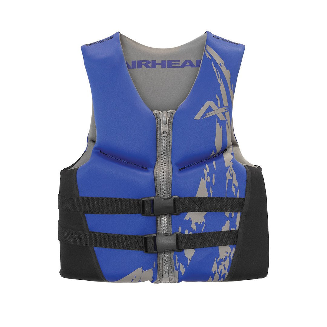 AIRHEAD KWIKDRY Neolite Flex V Blue 2XL - Ultimate Water Sports Gear