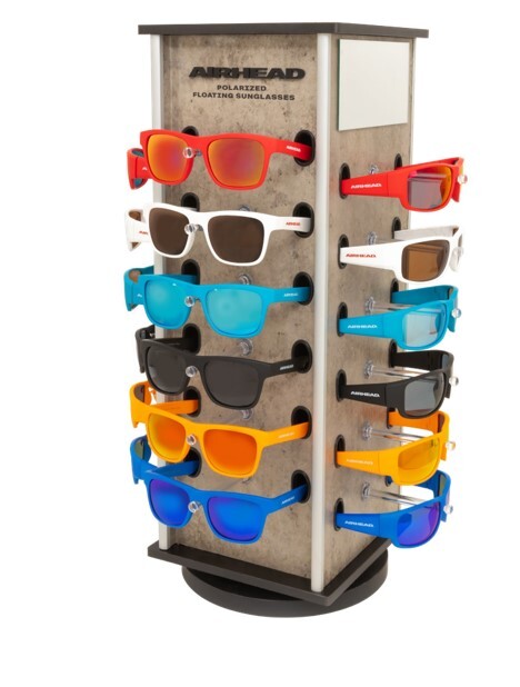 Airhead AHFSSC36K Sunglass Tower Display with 36 Assorted Colors