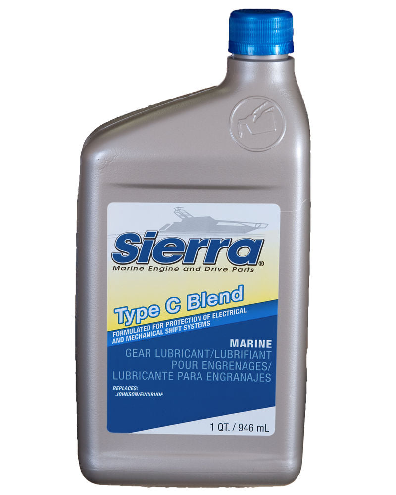 SIERRAMARINE Type C Gear Lube - Part Number 1896202 - Quart
