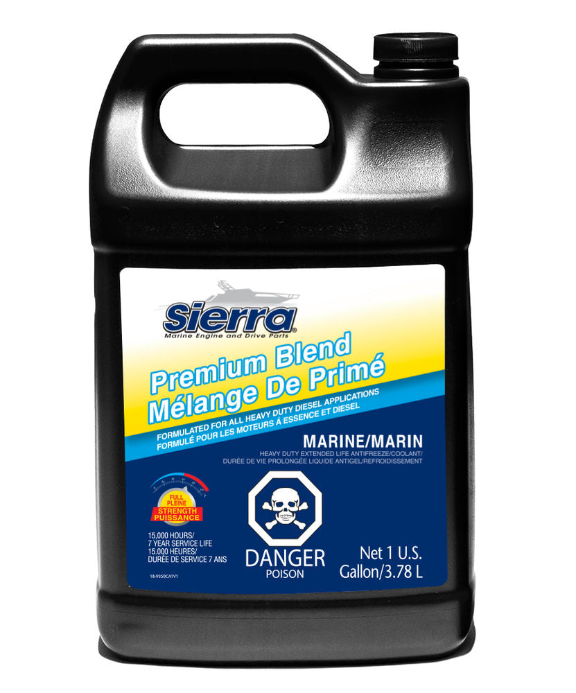 SIERRAMARINE Heavy Duty Extended Life Coolant - Part Number 189350C