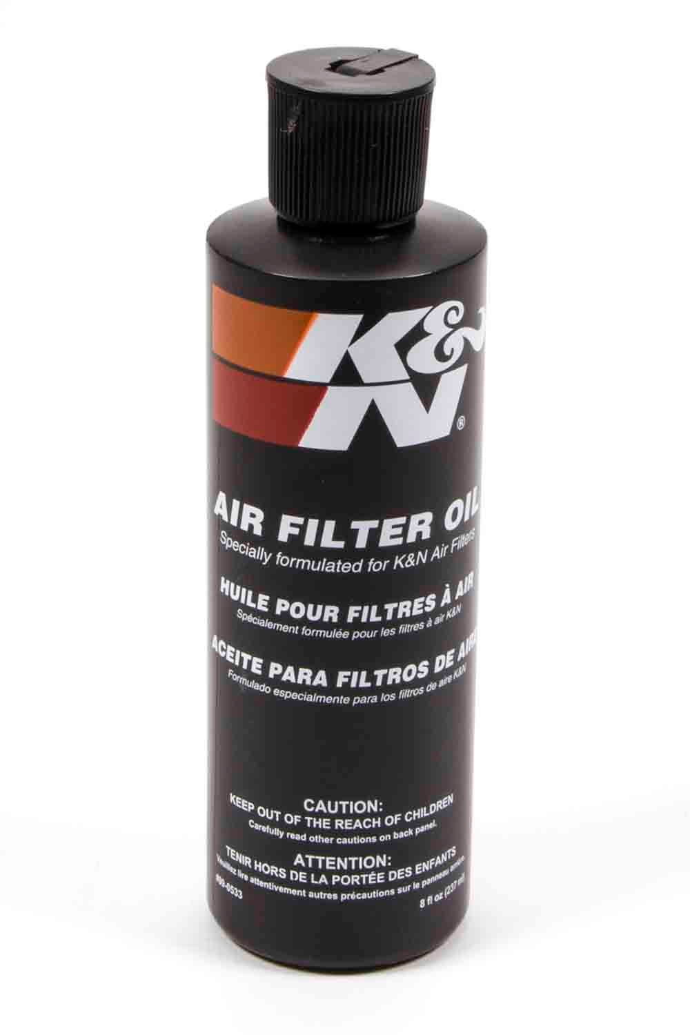 K and N Engineering 99-0533 Air Filter Oil - 8oz Squeeze Bottle