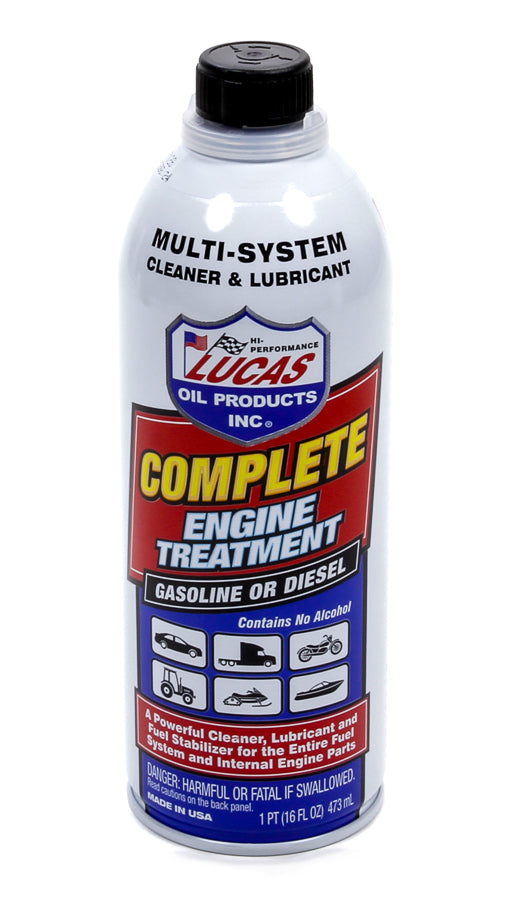 Lucas Oil Complete Engine Treatment 16 Oz - LUC10016