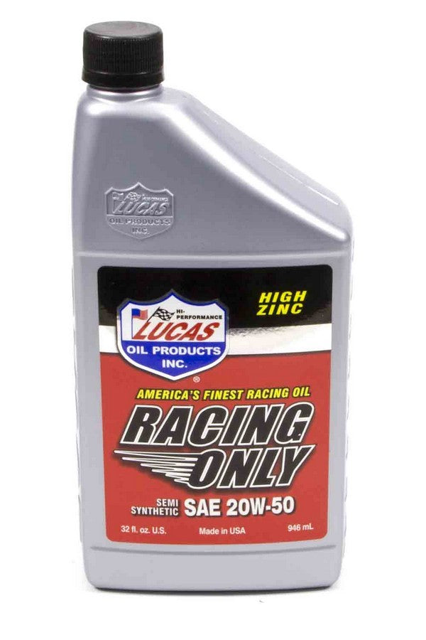 Lucas Oil Semi Synthetic Race Oil 20W50 - 1 Quart