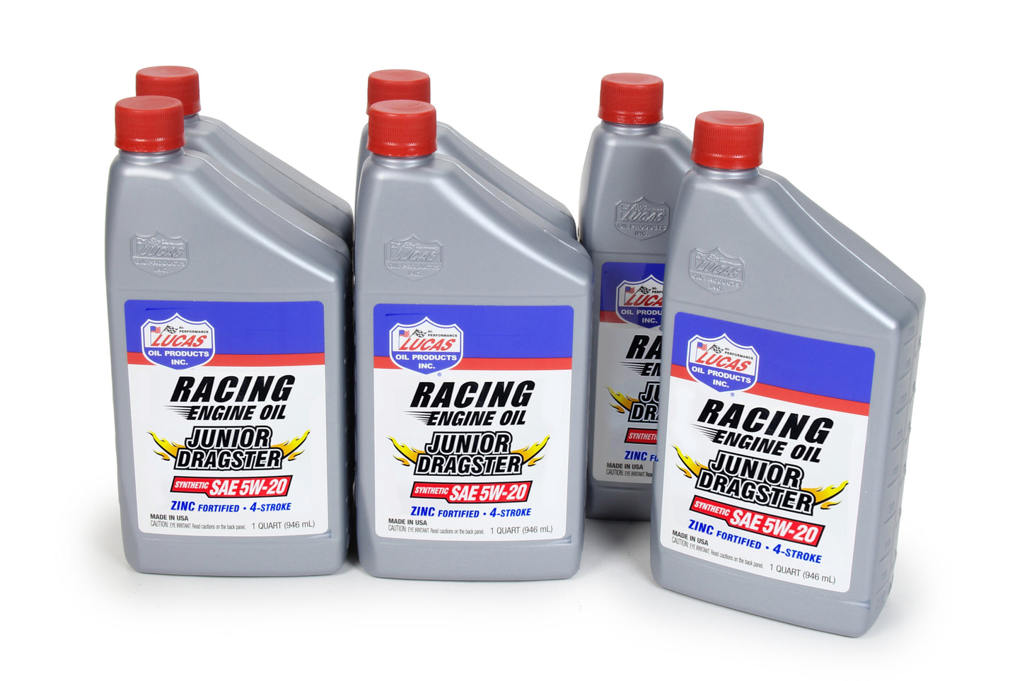 Lucas Oil 10476 Synthetic Karting Oil 5W20 Case of 6 Quarts