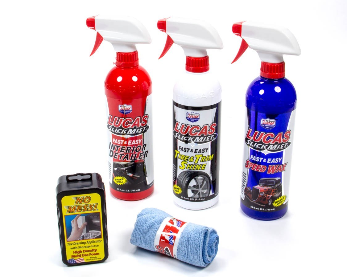 Lucas Oil Slick Mist Detailing Kit LUC10558 - Ultimate Car Care Solution