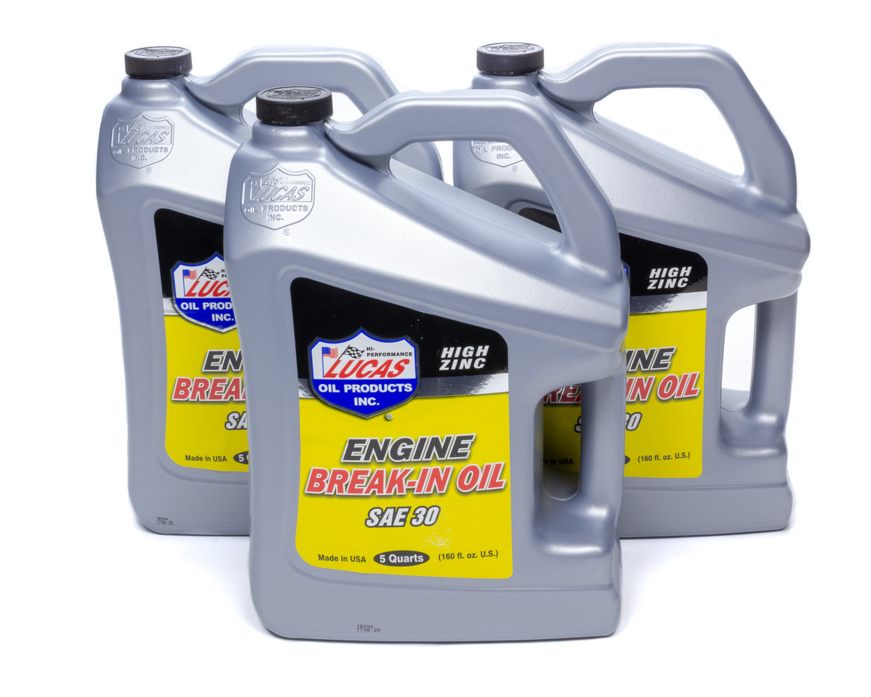 Lucas Oil 10631 SAE 30 Break-In Oil Case - 3 x 5 Quart Bottles