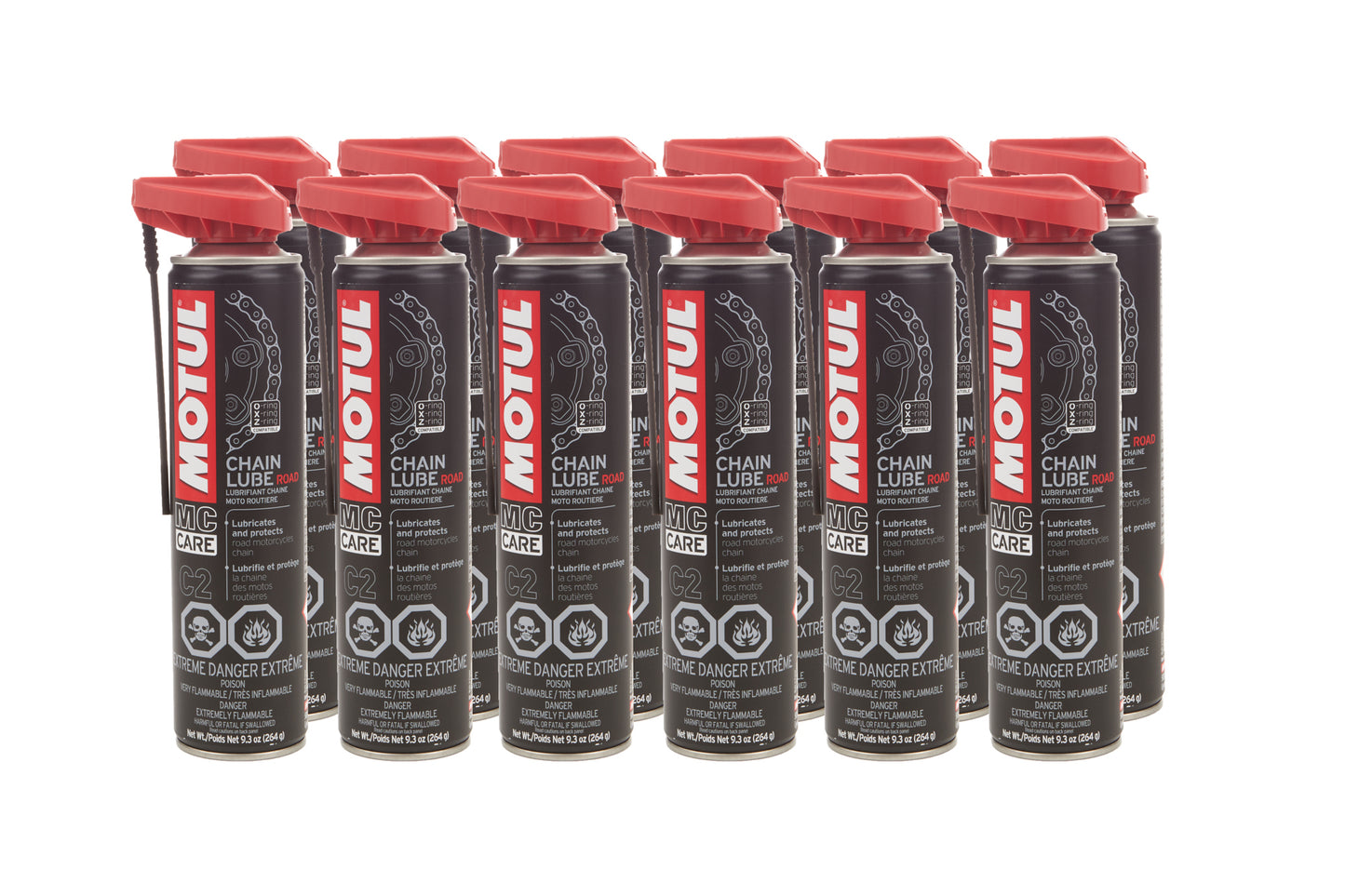 MOTUL USA MTL111819 C2 Chain Lube - 13.5 oz Aerosol for Road Use