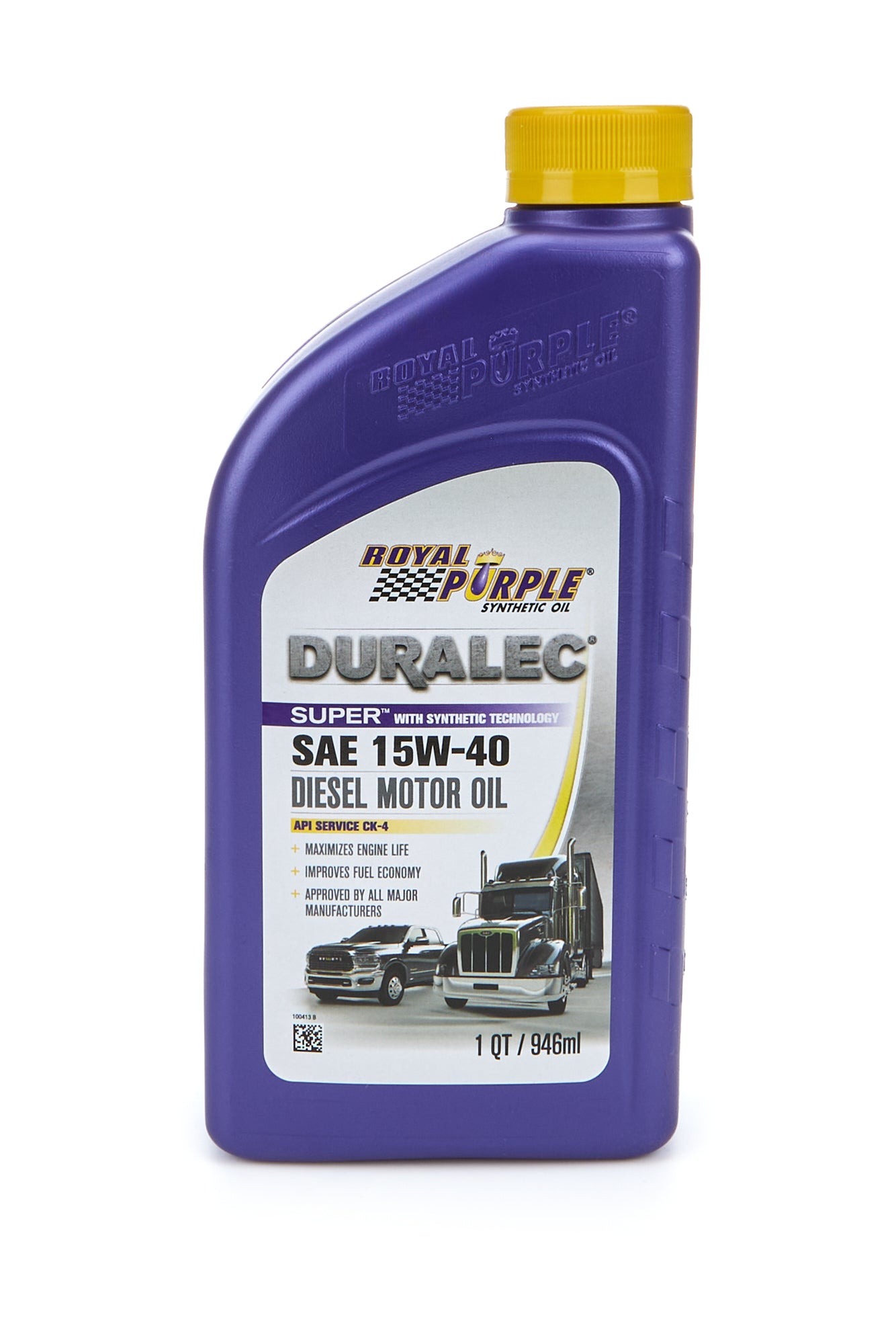 Royal Purple ROY01154 15W40 Multi - Grade Synthetic Motor Oil - 1 Quart - Autosphere
