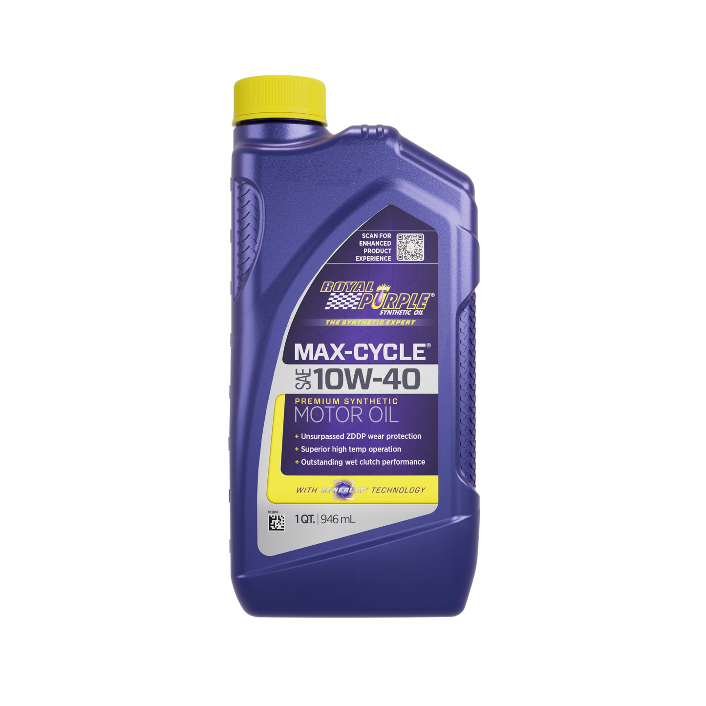 Royal Purple ROY01315 Max Cycle Oil 10W40 - 1 Quart Synthetic Motor Oil - Autosphere