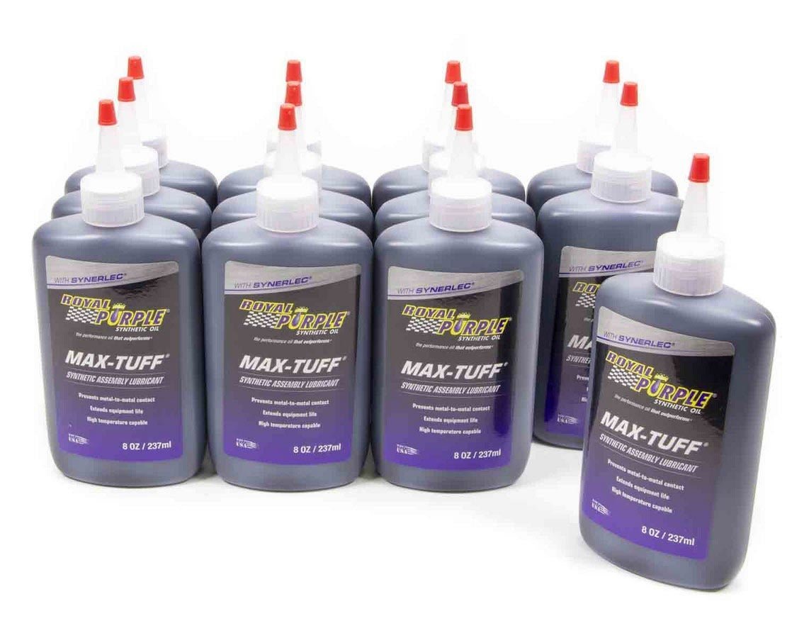 Royal Purple Max Tuff Assembly Lube Case - 12 Pack of 8 oz Squeeze Bottles - Autosphere