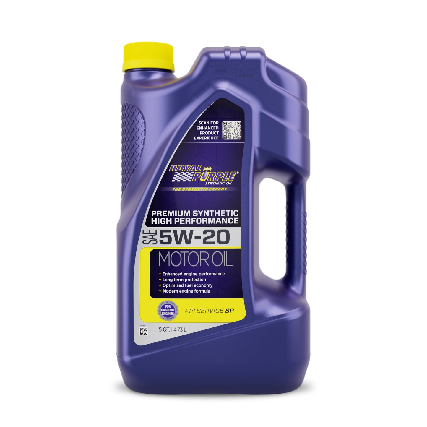 Royal Purple 5W20 Multi - Grade Synthetic Motor Oil - 5 Quart Bottle - Autosphere