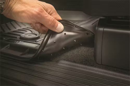 Husky Liners 83421 Front Center Floor Mat for 2014 Ford F-150 SuperCab/Supercrew with All-Weather and Manual Transfer Case