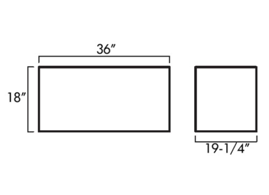 UWS United Welding Services TBC-36 Chest Box - 36 x 19 1/4 x 18 Inches