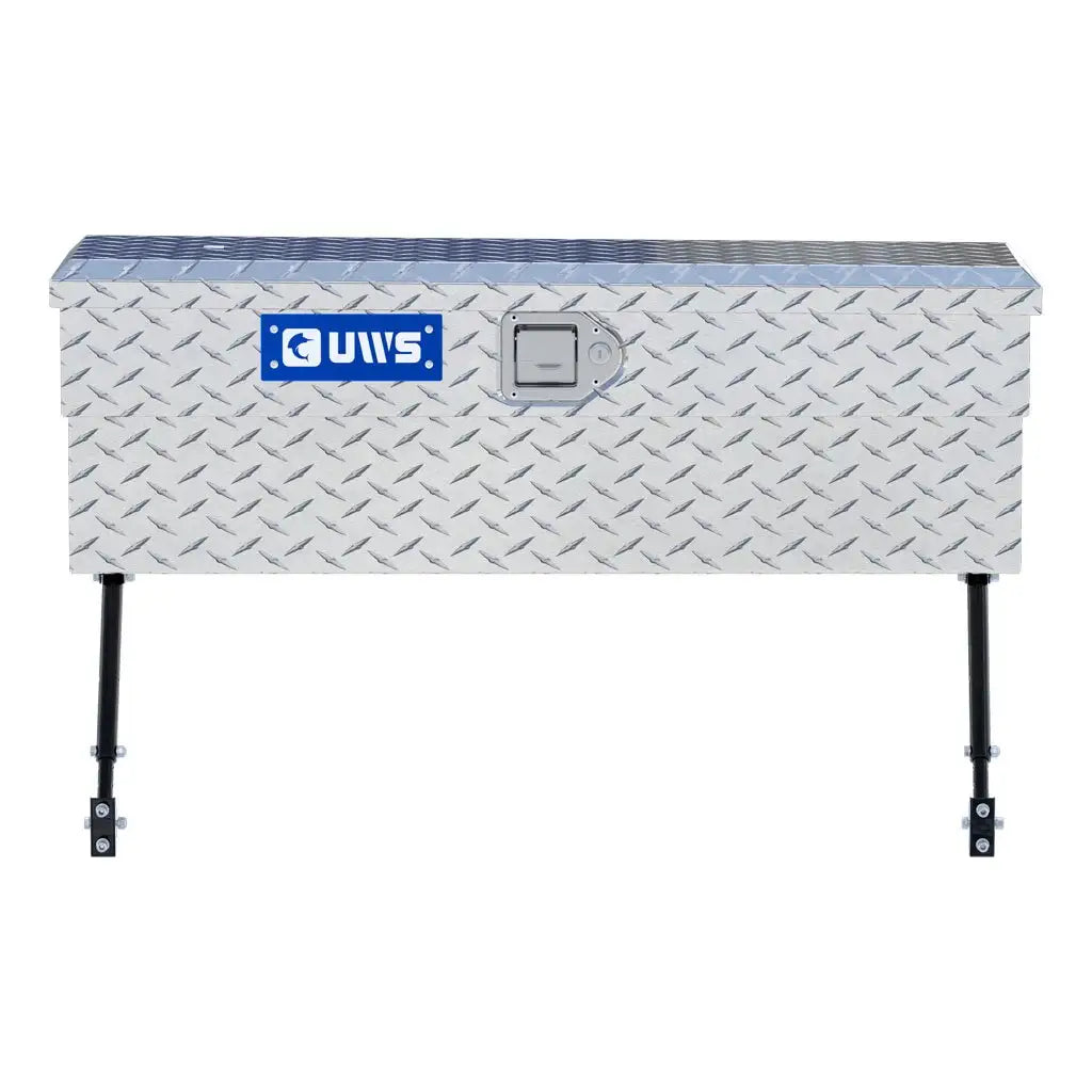 UWS Bright Aluminum 36" Truck Side Tool Box with Space-Saving Legs – R ...