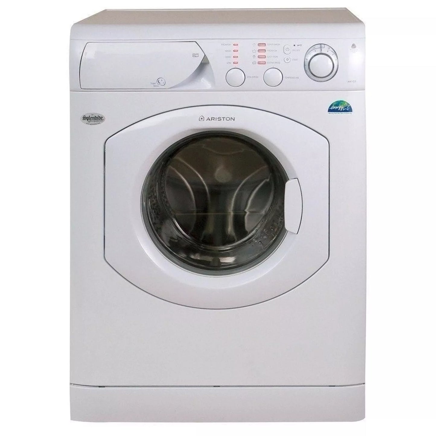 Splendide WFL1300XD 24-Inch Stackable Vented Washer – White | 120V/60Hz High-Efficiency Laundry Unit