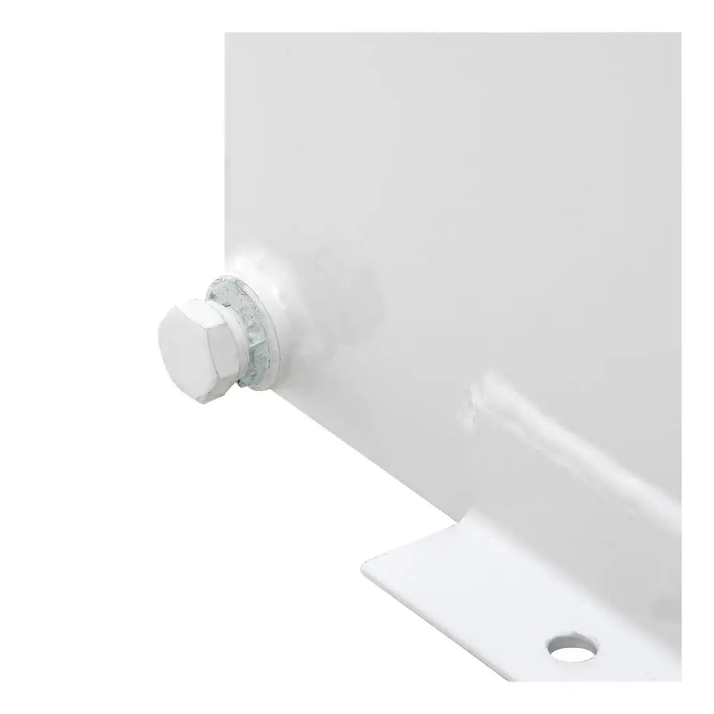 UWS/United Welding Services White 100 Gallon Rectangle Steel Transfer Tank (Part #ST-100-RT-W)