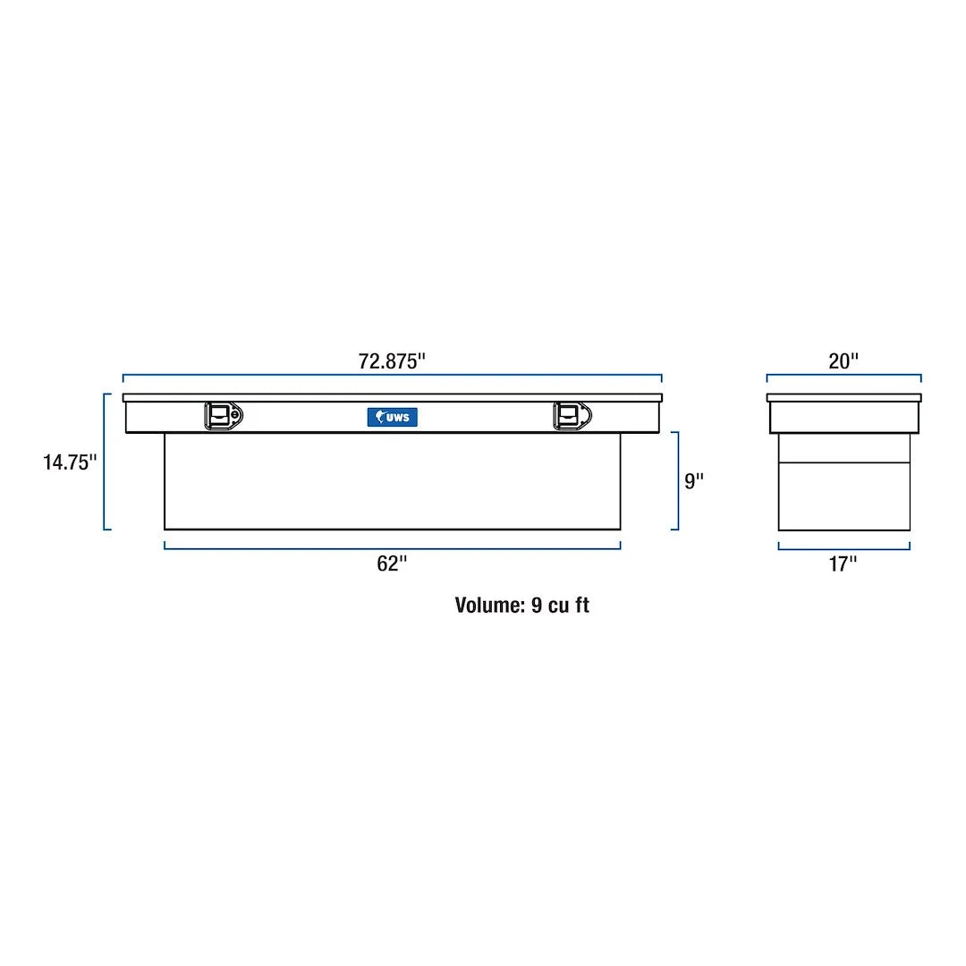 UWS United Welding Services TBS-72 72-Inch Single Lid for 95?C Ram, 99?C Feed Head, and 04?C Fe