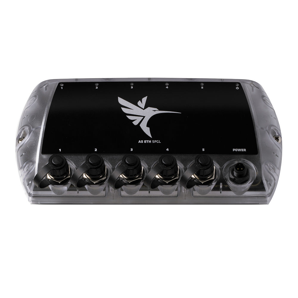 Humminbird AS-ETH-5PGL 5 Port Ethernet Switch - Connect Multiple Devices