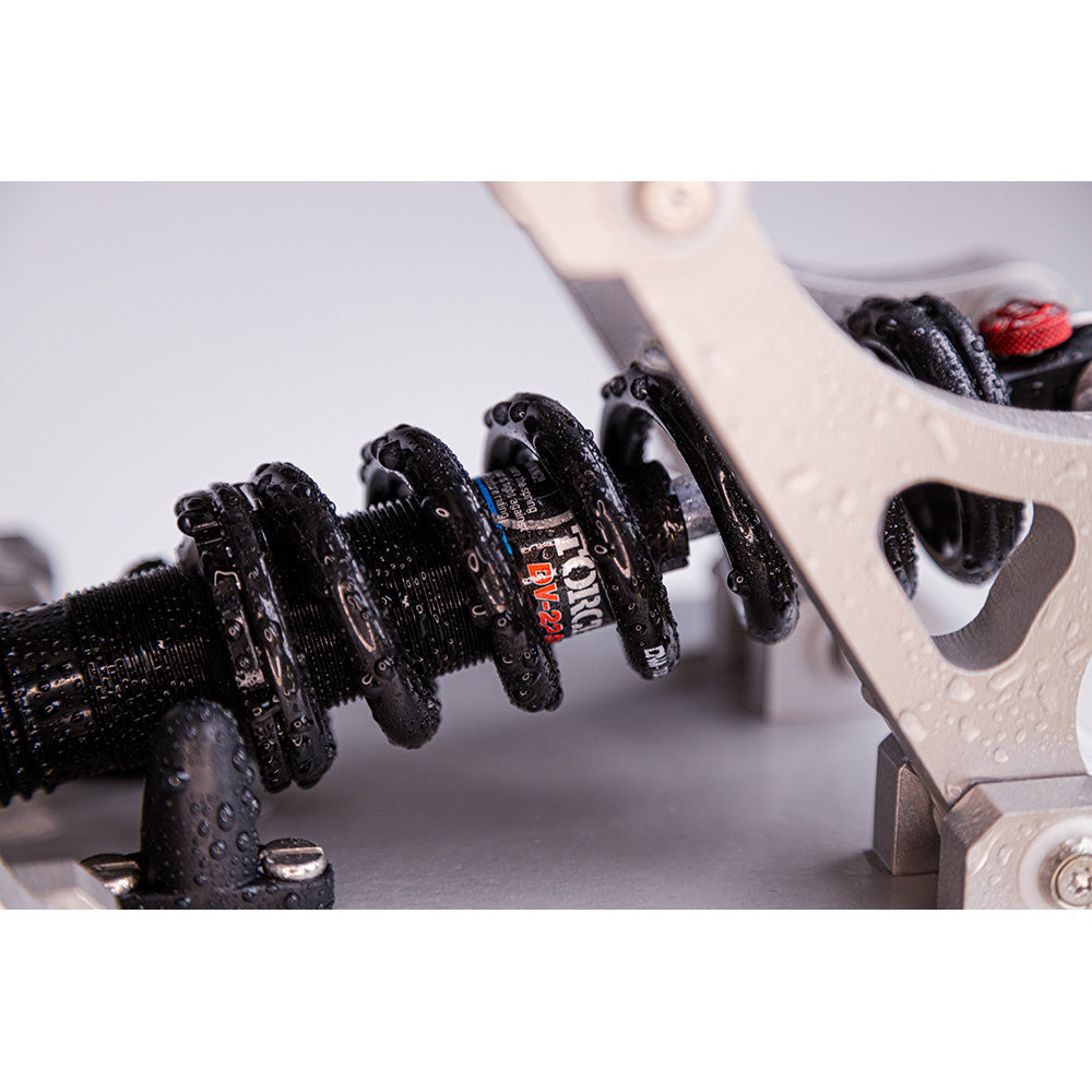 SHOCK-WBV P Series Shock Absorber Seat - DNM Silver V2