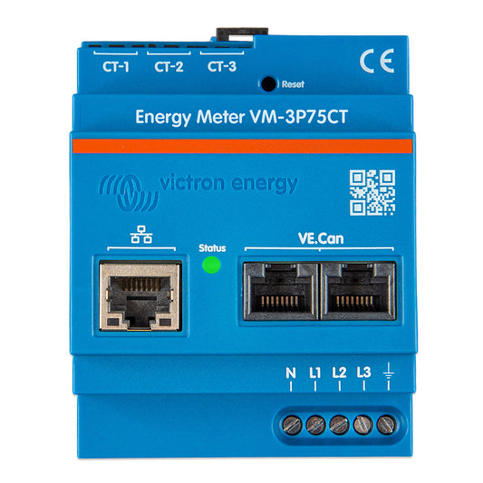 Victron Energy VM-3P75CT Energy Meter for Single & 3-Phase Applications