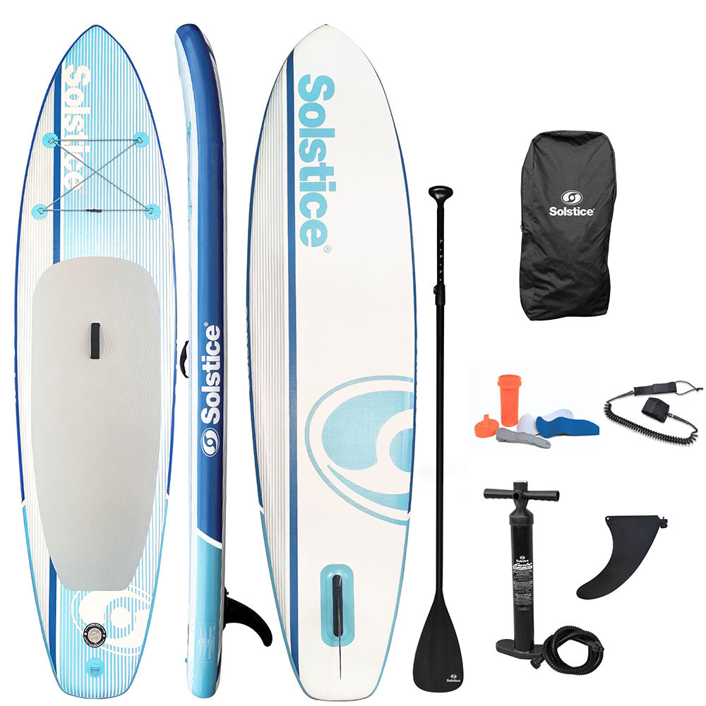 Solstice Watersports 10'6" Cruiser Inflatable Stand-Up Paddleboard Kit - Part Number 36121 - Blue