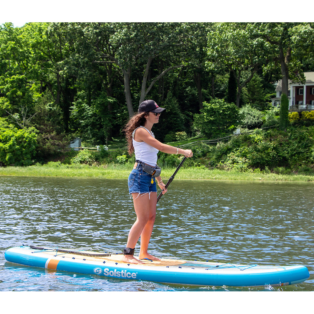 Solstice Watersports 10'6" Rambler Inflatable Stand-Up Paddleboard/Kayak 2-In-1 Kit - Thumbnail 5