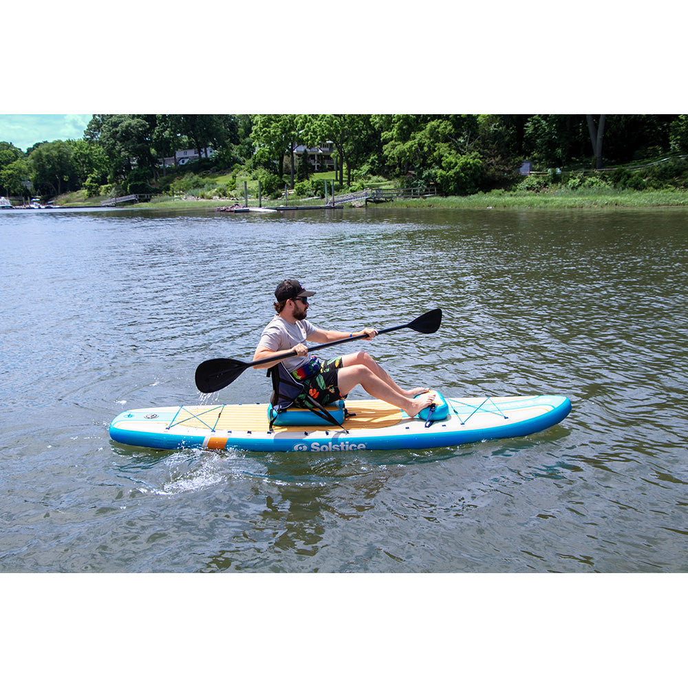 Solstice Watersports 10'6" Rambler Inflatable Stand-Up Paddleboard/Kayak 2-In-1 Kit - Thumbnail 4