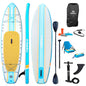Solstice Watersports 10'6" Rambler Inflatable Stand-Up Paddleboard/Kayak 2-In-1 Kit - Part Number 36201 - Orange