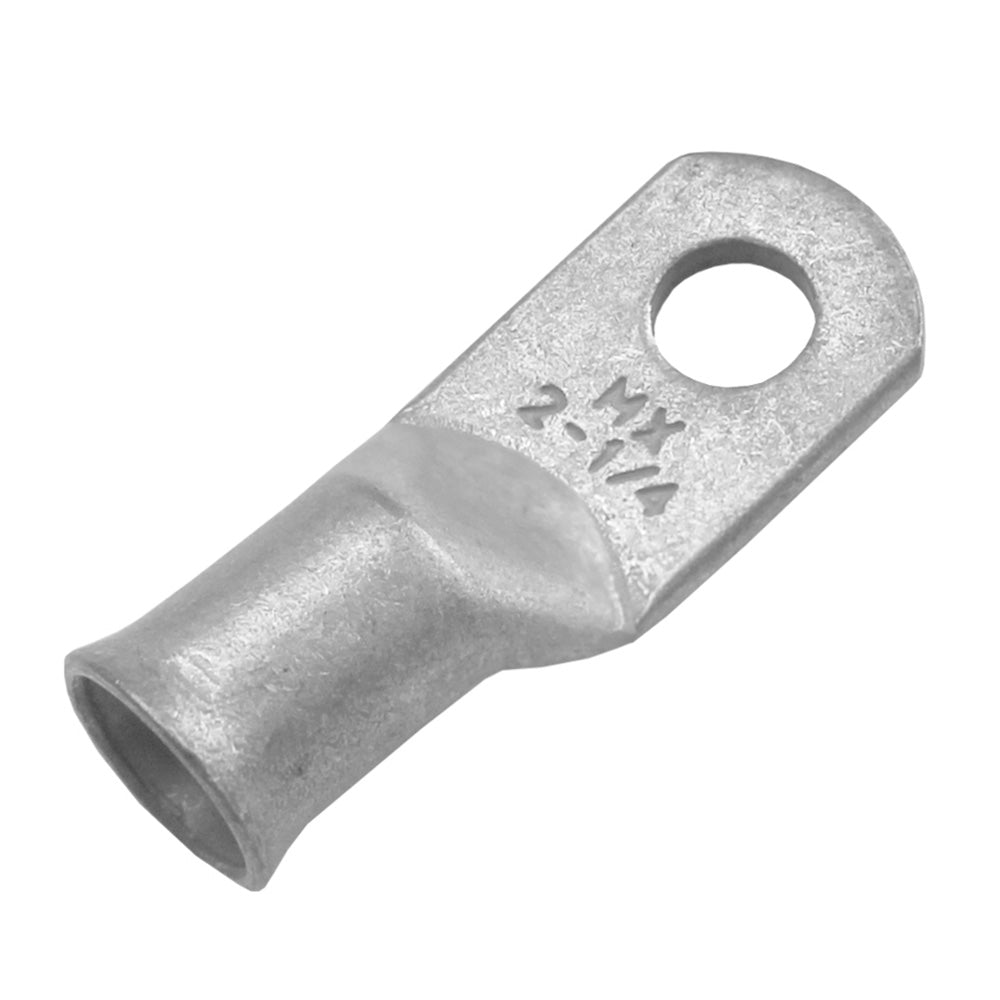 Pacer Group Tinned Lug 2 AWG - 1/4" Stud Size - 10 Pack (Part No: TAE2-14R-10)