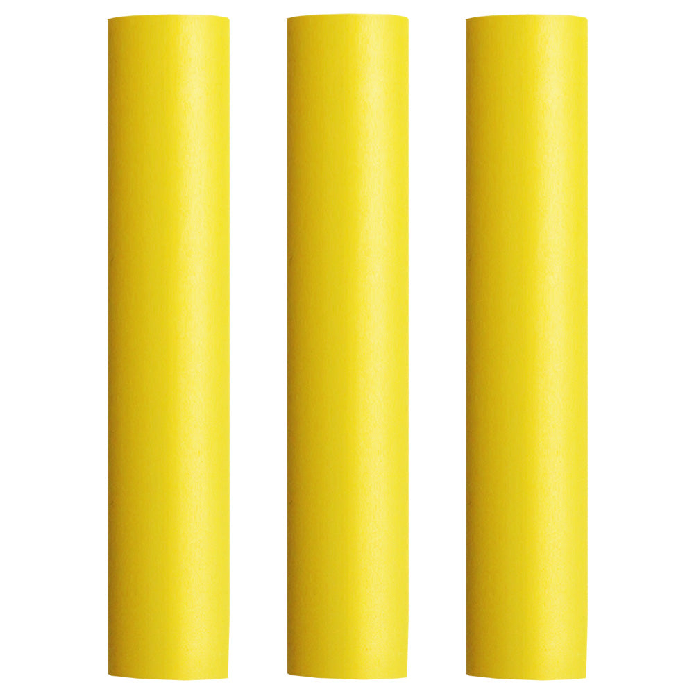 Pacer Group BEHS1-12YL-3 Battery Cable Heat Shrink Tubing - 1" x 12" - Yellow (3-Pieces)