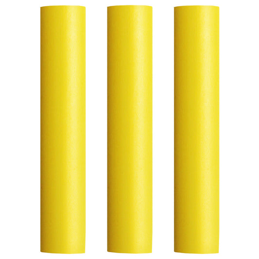 Pacer Group BEHS1-12YL-3 Battery Cable Heat Shrink Tubing - 1" x 12" - Yellow (3-Pieces)