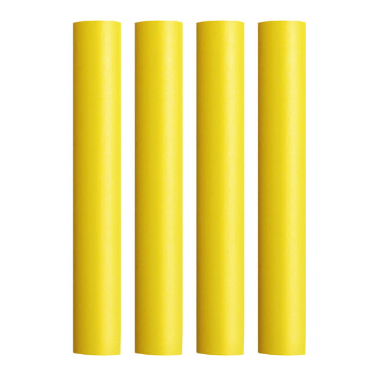 Pacer Group BEHS3/4-12YL-4 Battery Cable Heat Shrink Tubing - 3/4" x 12" - Yellow (4-Pieces)