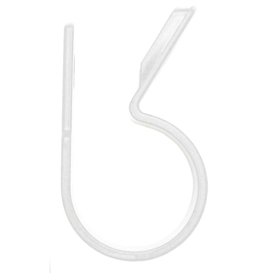 Pacer Group BCCH20-25 Nylon C-Clamps - 1-1/4" - Natural Color - 25 Pack