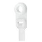 Pacer Group CTMR2S-100 8" Cable Tie with Mounting Ring - Natural Color - 50lb Tensile Strength