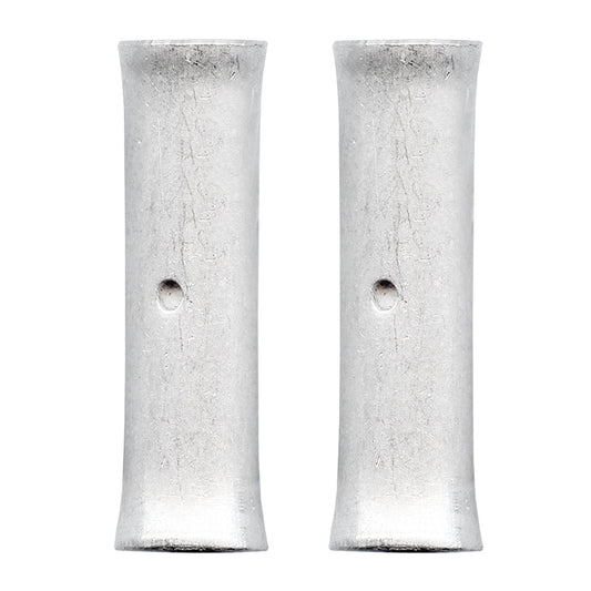 Pacer Group TBS1/0-2 Seamless Butt Splice - 1/0 AWG - Non-Insulated - 2 Pack