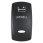 Pacer Group EV2LE-LVWL LIVEWELL Actuator for V Series Contura Switches - Black Laser Etched