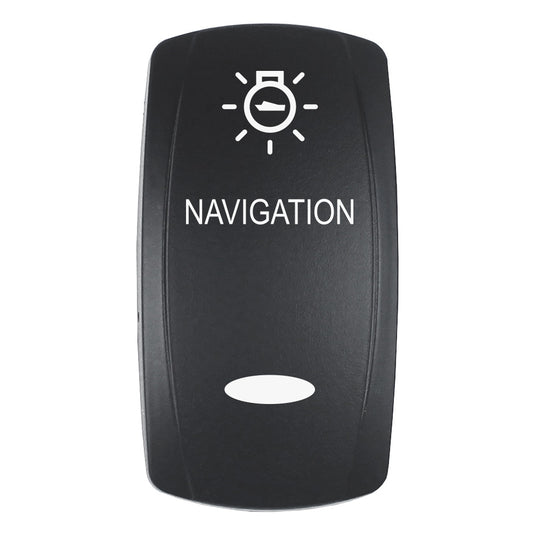 Pacer Group EV2LE-NAV Actuator - Navigation for V Series Contura Switches - Black Laser Etched