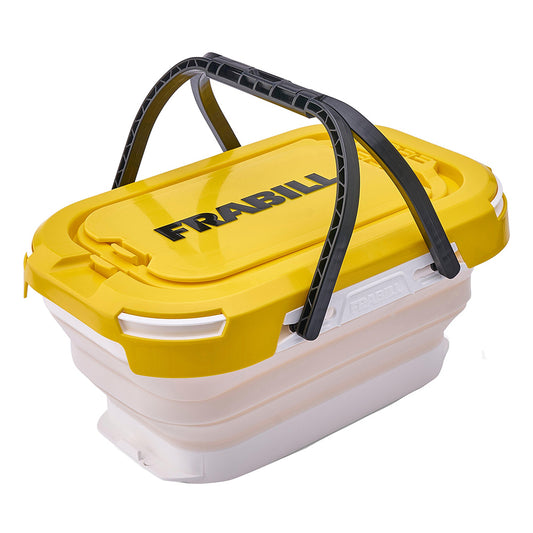 Frabill Collapsible Bait Bucket w/Aerator - FRBBC6-A