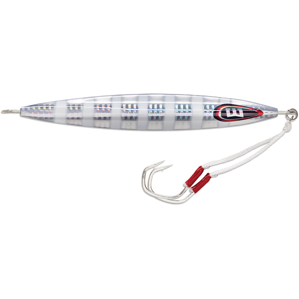 Williamson Kensaki 220 Jig KSJX220SB - 6.75" - 7-3/4oz - Silver Blink