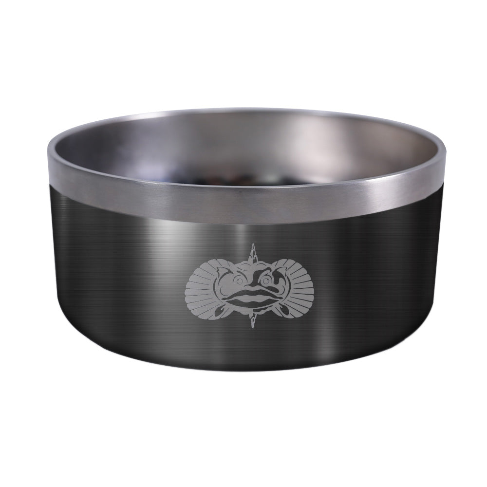 Toadfish Non-Tipping Dog Bowl - Graphite 1081